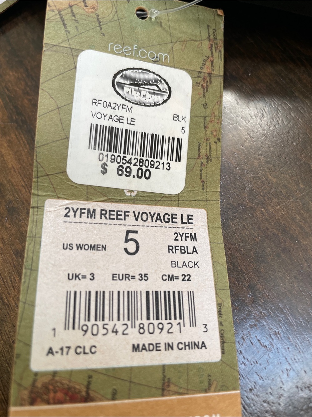 Reef Voyage LE leather flip flops - Picture 7 of 7